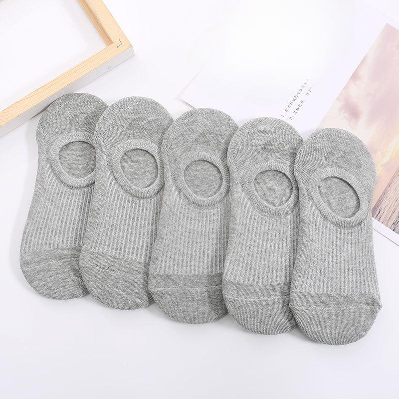 Women Spring and Summer Shallow Mouth Invisible Do Not Drop with Short Tube Cotton Socks