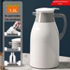 Large Capacity Thermos Flask with Glass Liner - Insulated Hot Water Bottle for Dorms