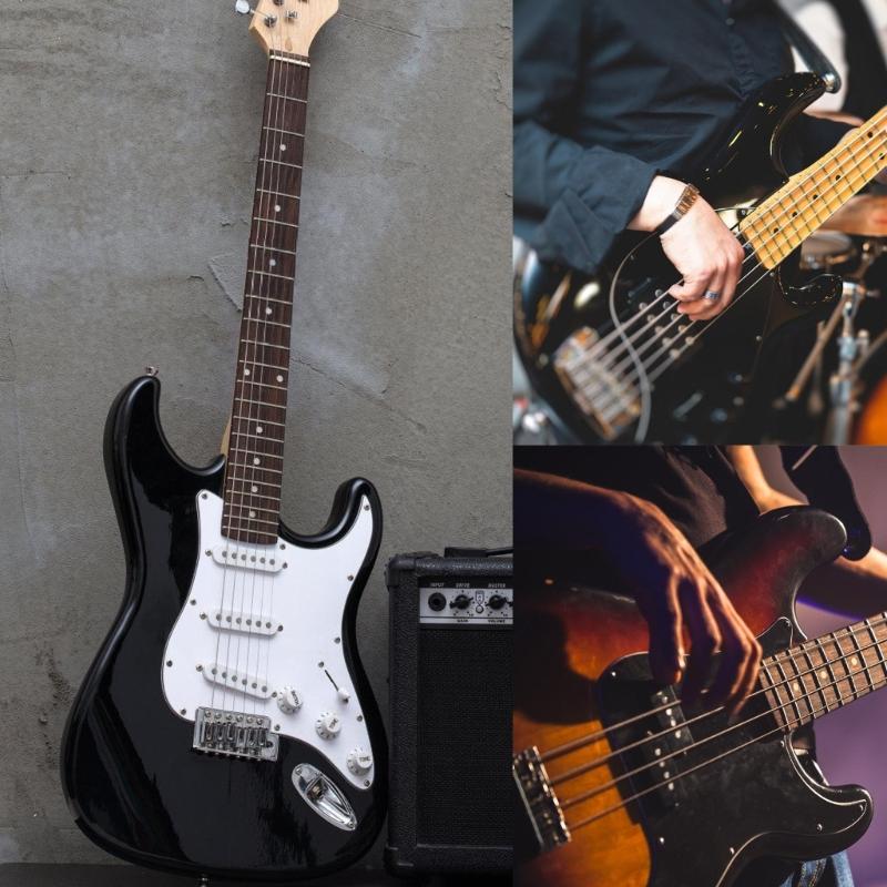 Electric Bass Amplifier Pickup Set Music Production Accessory for Precise Sound Adjustment and Various Tone Control