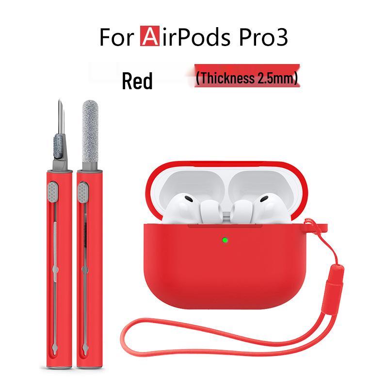 Compatible with Apple AirPods Pro 3 Silicone Protective Case, Bluetooth Earphone Cover