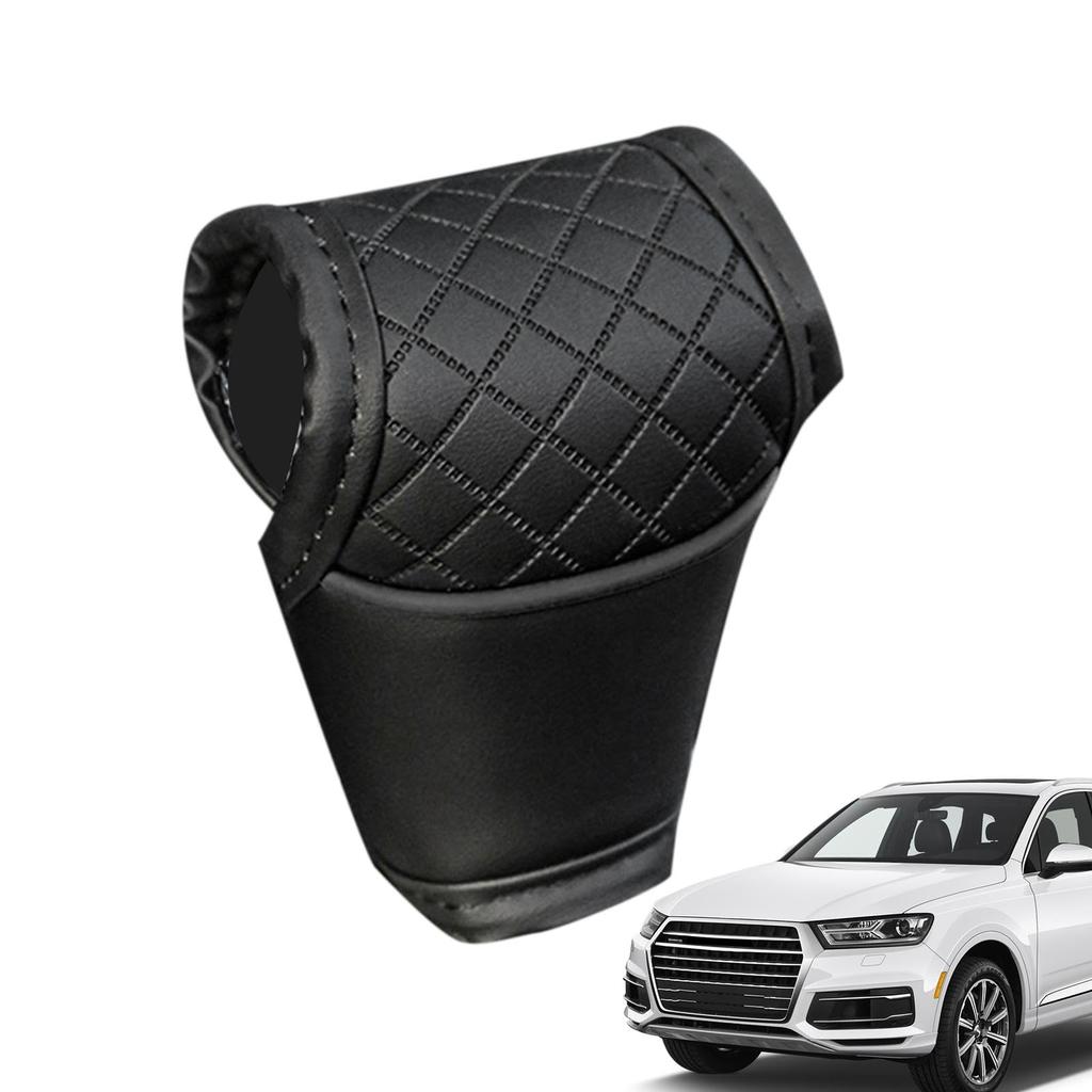 Car Gear Cover, Leather Shift Knob, Gear Lever Leather Gear Shift Knob Cover, Manual