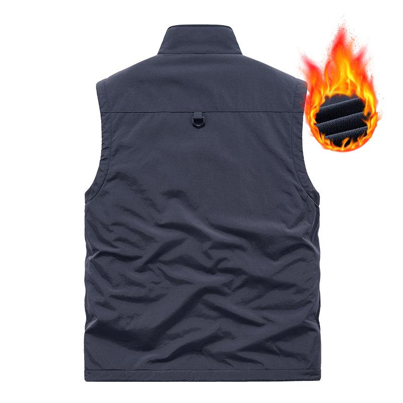 Photography Quick Drying Multi Pocket Fishing Suit Outdoor Autumn and Winter Breathable Fabric Taslon Vest