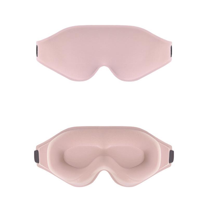 3D Eye Mask Comfortable Breathable With Nose Pad Adjustable Blackout Eye Cover For Sleeping Travel Nap
