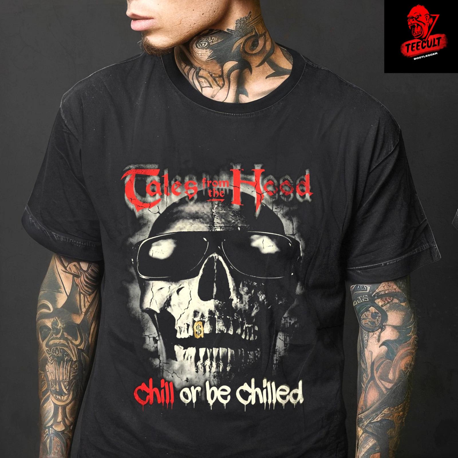 Men s and Women s T-shirts Tales from the Hood (1995) Retro Horror Cult Movie Heavy Cotton M