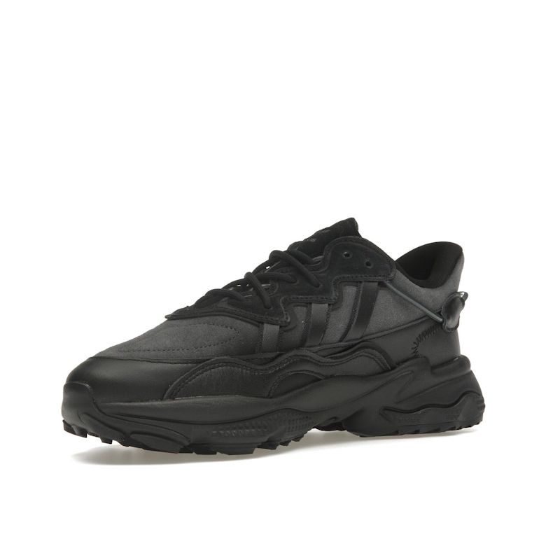 Adidas Ozweego Grey Double Black Unisex Sneakers Grey-Six Core-Black ID9825