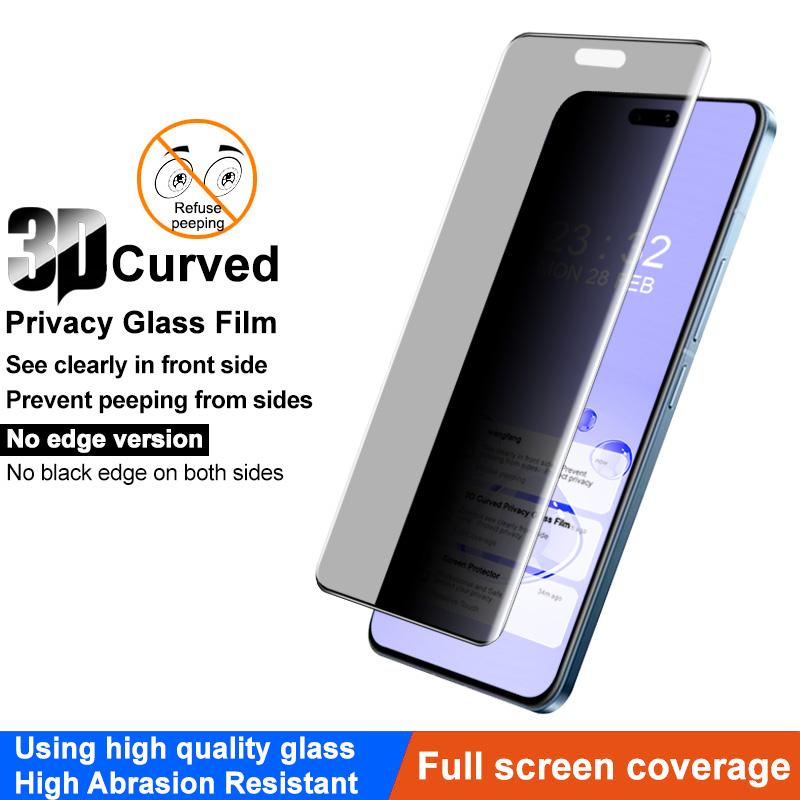 IMAK Für Xiaomi Civi 4 Pro 5G/14 Civi 5G Anti-Spionage Panzerglas Displayschutzfolie 3D Gebogene Folie