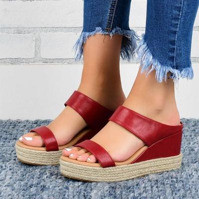 2024 frauen Sandalen Keile Mode Schuhe Frau Plattform Casual Damen Sandalen Sexy Schuh für Frauen Komfort Damen Schuhe