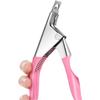 U-Shaped Nail Clippers and File for Gel Extensions - Salon-Quality Manicure Tool Set