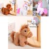 Pony Plush Keychain With Short Plush Material Perfect For Gifts And Bags