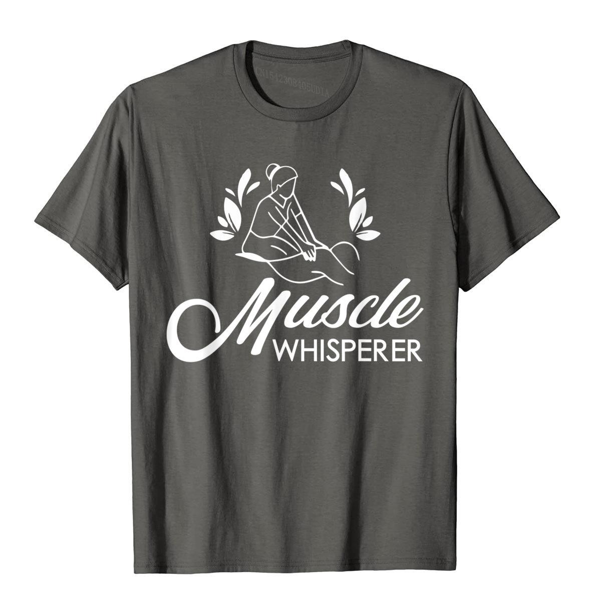 

Muscle Whisperer Physical Therapy Massage Therapy Футболка Хлопковые мужские футболки Футболка High Street S чёрный