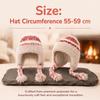 Warm Winter Hat Ear Protection Beanie Hats Cute Knitted Cap  Outdoor