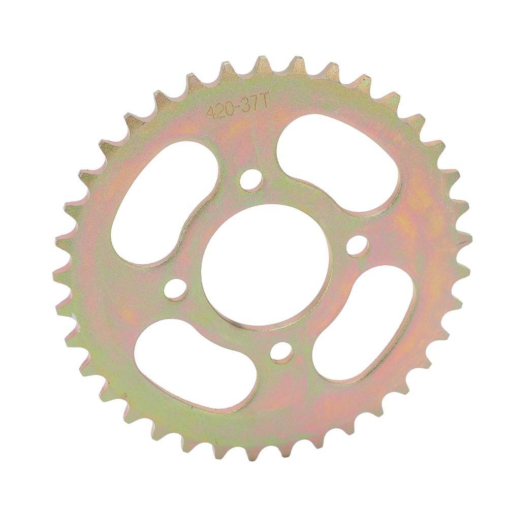 420 37T Rear Chain Sprocket OD 155mm Motorbike Rear Sprocket  Pit Dirt Bike