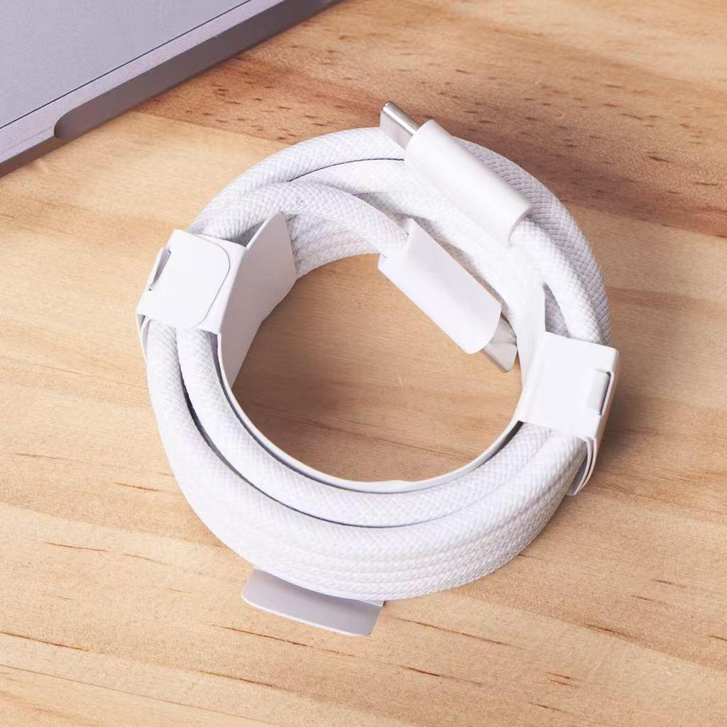 240W Pure Copper Dual-C Fast Charging Cable for Apple, Huawei, Xiaomi Phones & Tablets