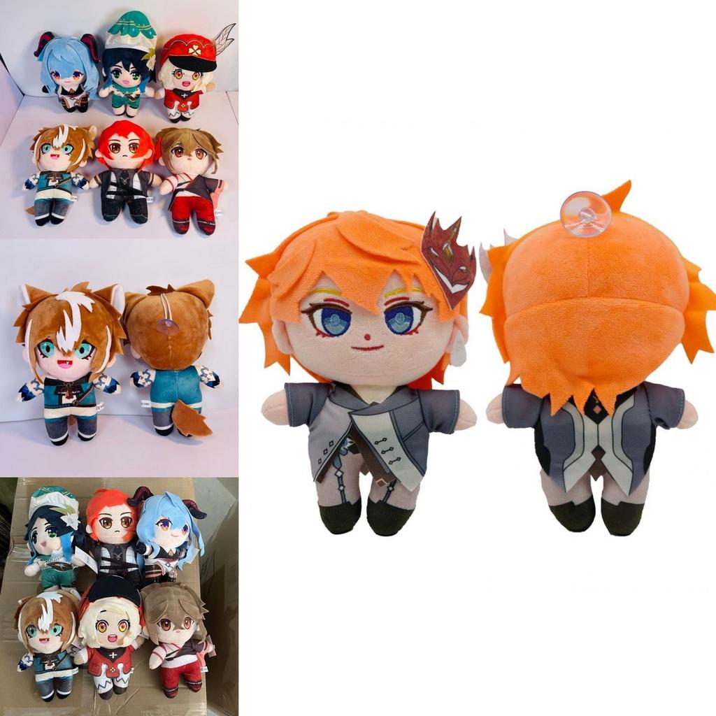 Entzückende Genshin Impact Ganyu Klee Zhongli Hutao Plüschpuppe Stofftier Kindergeschenk
