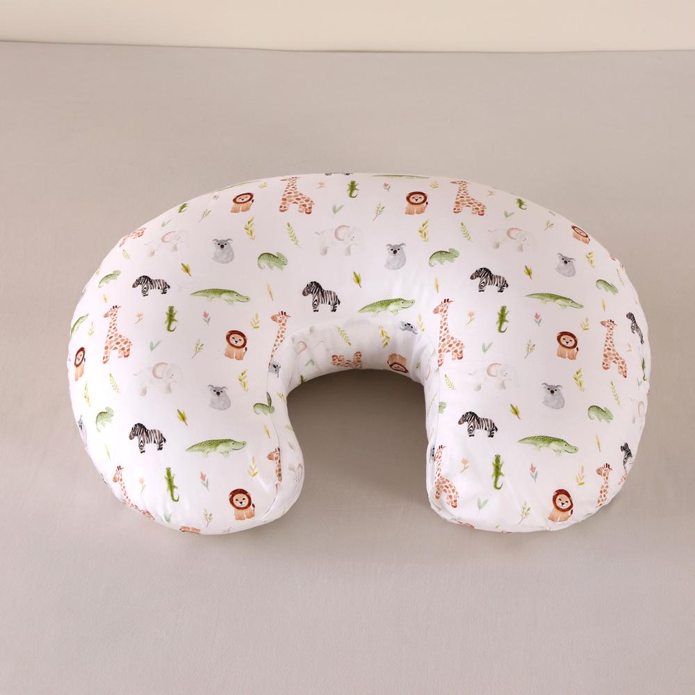 M-Shaped Twin Baby Feeding Pillow – Cradling Support, Anti-Vomiting Design for Lying Down Feeding