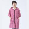 Cremalleras Manga Corta Impermeables Delantal Chaquetas Temporada Cocina Cocinar Delantal Bata Ropa de Trabajo con Bolsillos Grandes Mujeres Hombres