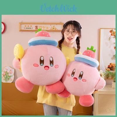 Kirby Süße Plüschpuppe Mit Pp-Baumwollfüllung Für Schlafzimmerdekoration Und Geschenke Spezielle Charaktere Enthalten
