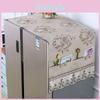 Cloth Dustproof Cover Refrigerator Towel Fridge Top Cover Cloth Decoration Doubledoor Singledoor Refrigerator Covers
