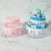 Cute Sundry Organizer Plastic Boxes Sweet Cream Cake Storage Box Plastic DIY Crafts Box Perfect for DIY Enthusiasts