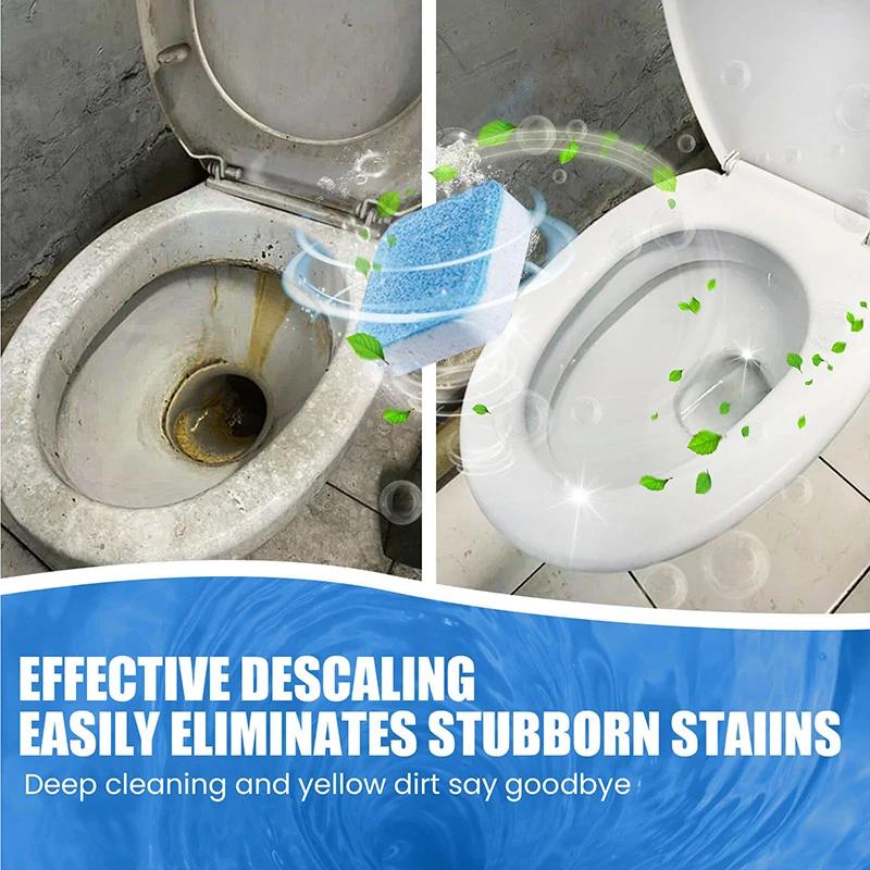 Toilet Cleaning Tablets Effervescent Tablets Deodorizing And Fragrant Efficient Cleaning And Decontamination For Families 16PCS