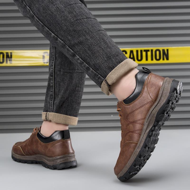 Jaro a Podzim Nové Pánské Sportovní Módní Trend Ležérní Boty Outdoorové Sportovní Turistické Boty Velká Velikost Cestovní Pánské Boty