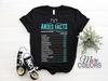 Aries Horoscope Zodiac Facts Traits Astrological Sign T-Shirt, Born March 21 - April 19 Design Funny Gifts, Aries Birthday Christmas Present