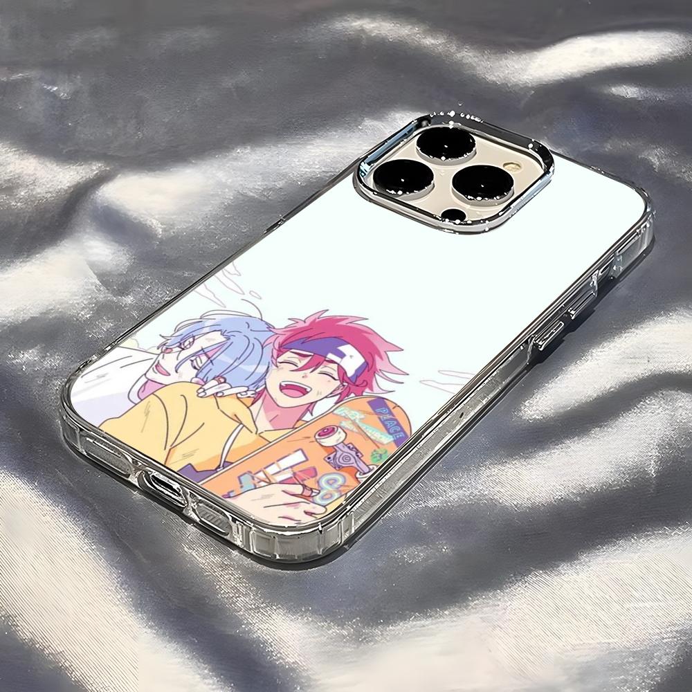 

Anime Cool Boy S-Sk8 The Infinity Phone Case For IPhone 17 Pro Max 16 15 14 Pro Max IPhone 13 Pro Max 11 Plus Transparent Cover iPhone 14 Pro