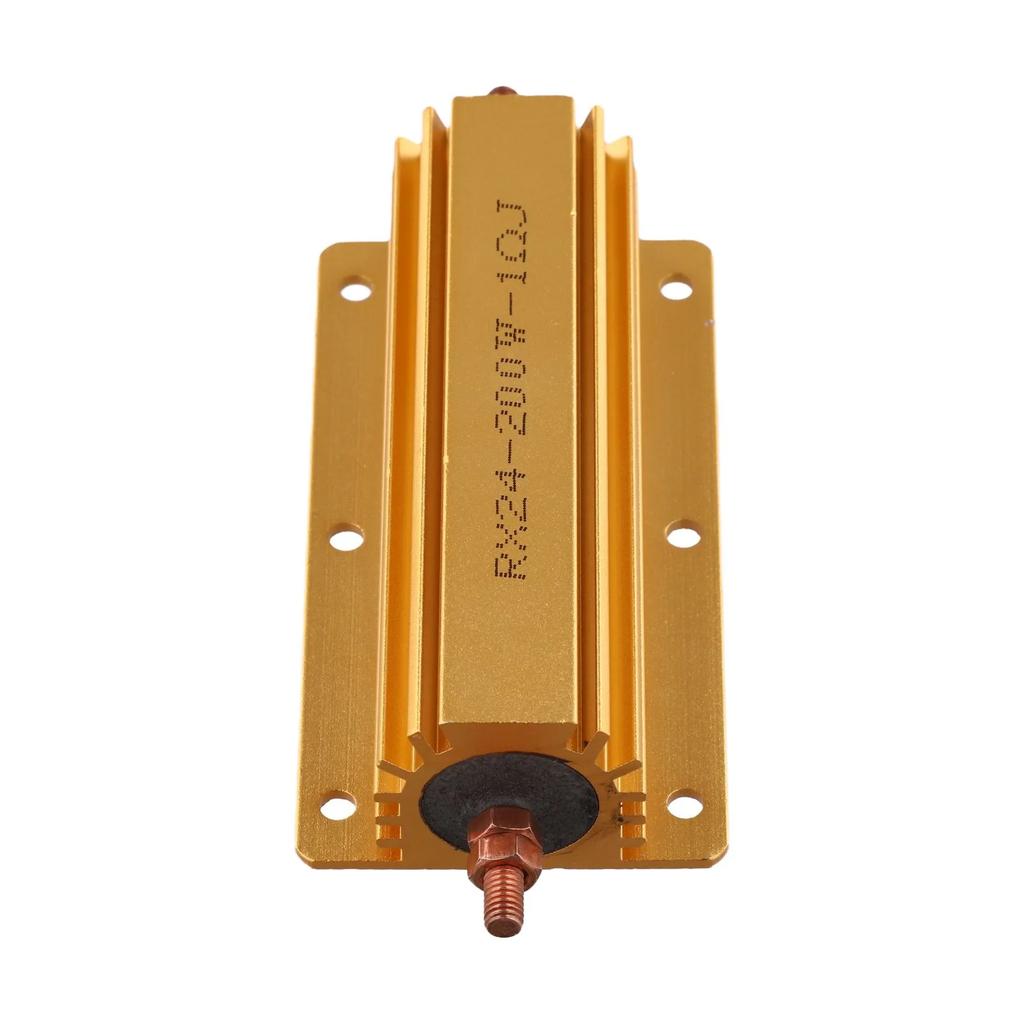 200W Metal Direnç 1ohm 2ohm 4ohm 8ohm 8R Güç Direnci, Ses Sahnesi ve Lambalı Amfi Testi İçin Montaj Delikli