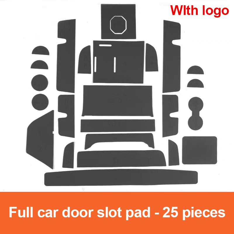 For Haval H9 Accessories MK2 2024 2025 2026 Car Door Slot Pad Interior Modification Center Console Water Cup Gate Groove Mats