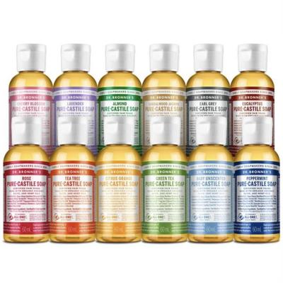 [Dr.Bronner's] Pure-Catile Soap 60ml 12 vôní