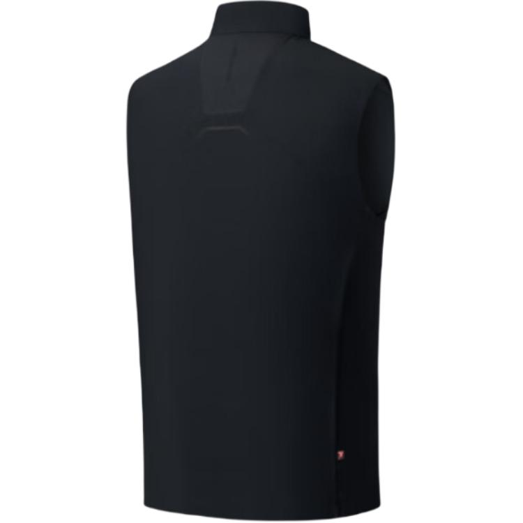 Anta Comfortable Simple Versatile Warm Solid Color Stand Collar Vest Men Vests 152530802-3