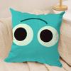 Federa Cuscino Anime The Bumble Nums Peluche Corto Setoso Stampa Double-Sided Federa per Cuscino per Divano Tutte le Stagioni Decorazione Casa Regalo