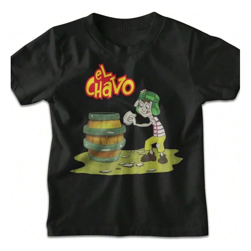 Camisas Infantiles El Chavo Del Ocho, Camisetas Chespirito P S разноцветный
