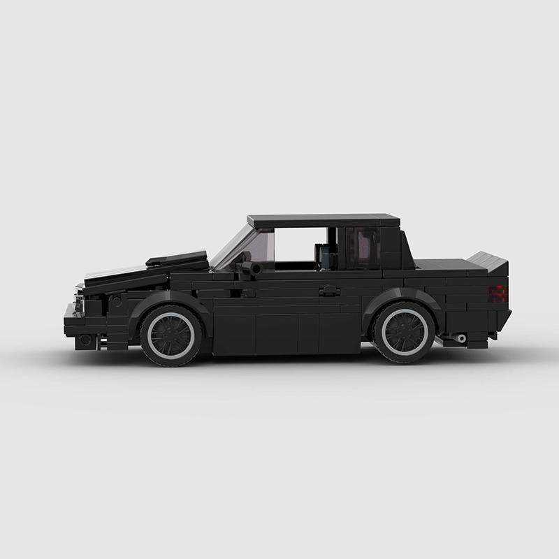 City Cars Sports Racing Classic Vehicle Racer Moc Need For Speed Regal Grand National Building Blocks Toys Kids