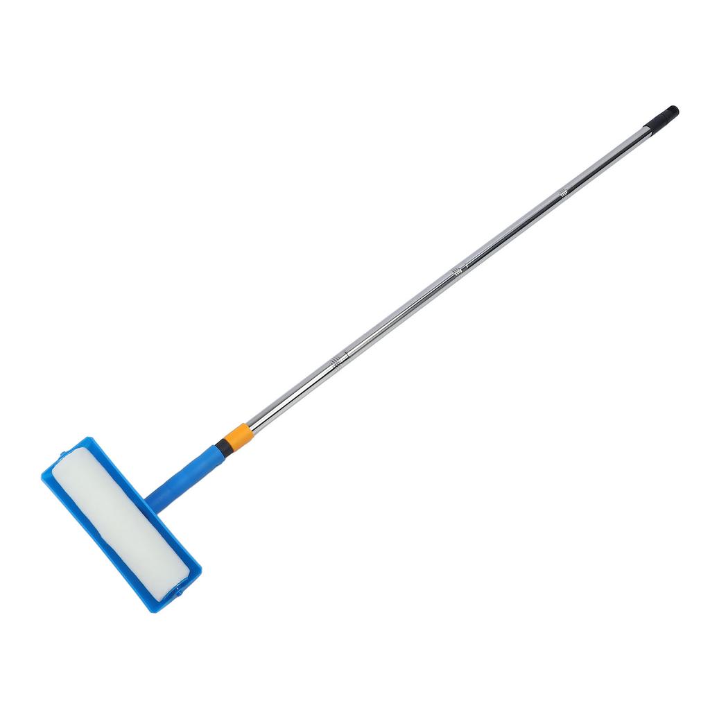 Rolo de Pintura de Teto de 10 Polegadas com Escudo para Rolo Ajustável Reutilizável Anti-Salpicos para Janela Porta Jardim Garagem
