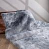 50x160cm Tie Dye Faux Rabbit Plush Fur Fabric for Toys Clothes Hats Scarf Dolls Diy Sewing Gradient Smooth Soft Rainbow Cloth