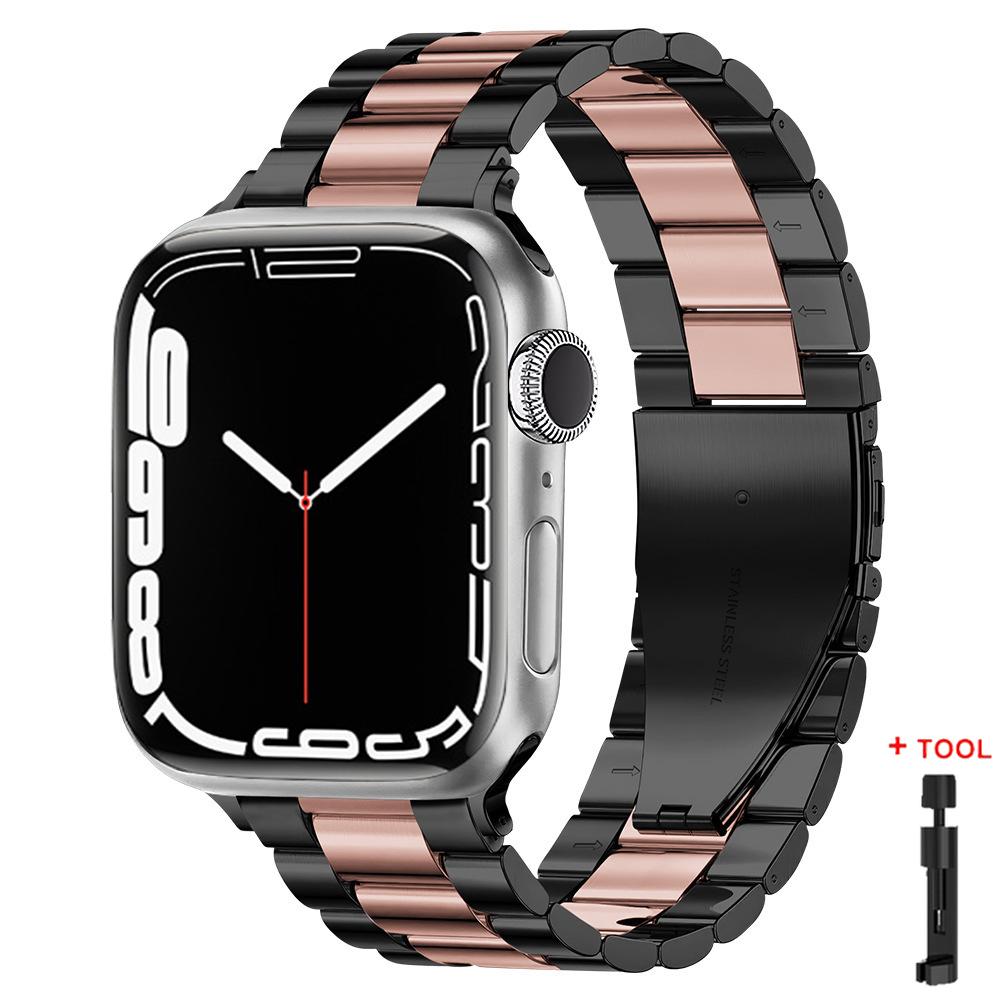 Stainless Steel Strap for Apple Watch Ultra 3/2 Band 46mm 49mm 40mm 44mm 42mm 41mm 45mm Bracelet IWatch Series 11 10 9 8 7 SE 6
