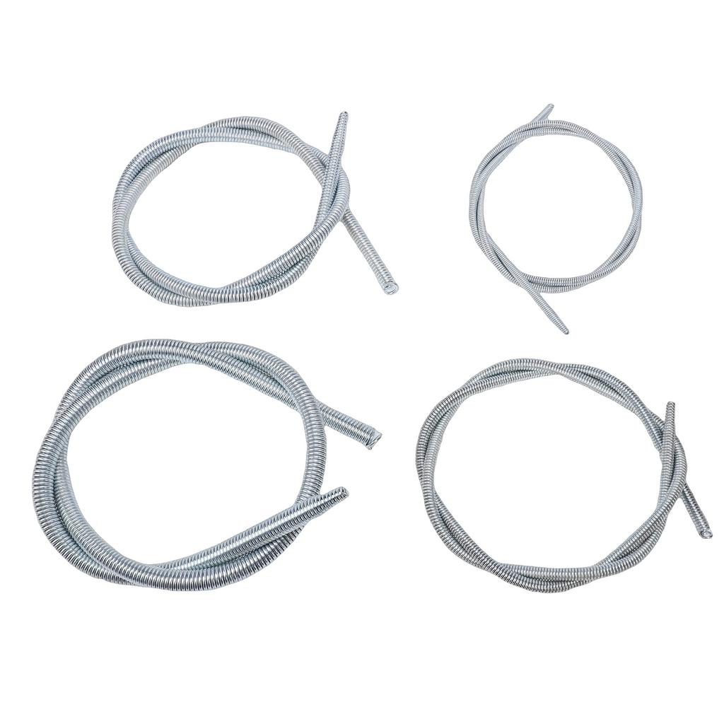 Spring Tubing Benders Kit 3 8 1 2 5 8 3 4in 4 in 1 Tube Bender Set for Copper Aluminum Thin Steel Tubes 43.31in 1100mm L