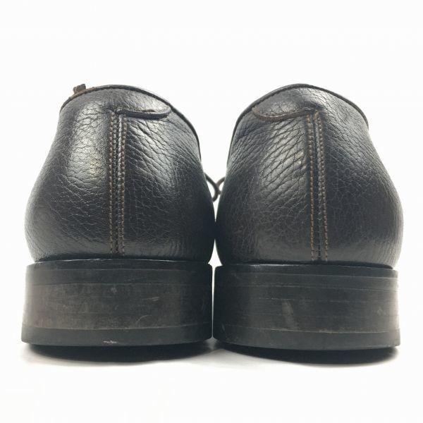 Vintage E.T. Wright Made in Italy U-Tip Business Shoes Dark Brown Size 12B / 28.5-29.5cm Men's(USED)