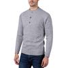 Men's  Fashion  Knitting  Pullover  Long Sleeves  Loose  Flip Collar  Sweater