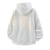 Felpa con cappuccio da uomo, larga, colorata, con cappuccio, taglia grande, alla moda, casual, sportiva, felpa con cappuccio, giacca