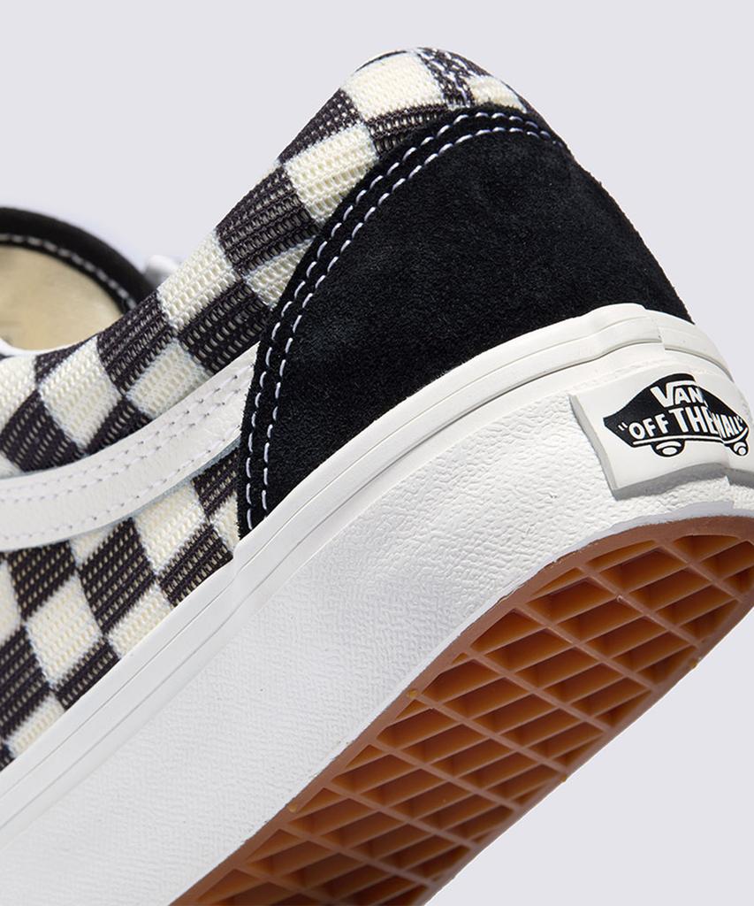 Vans Mesh Check Old School - Check Zwart: Marshmallow / Vn000Cr5Bpo1