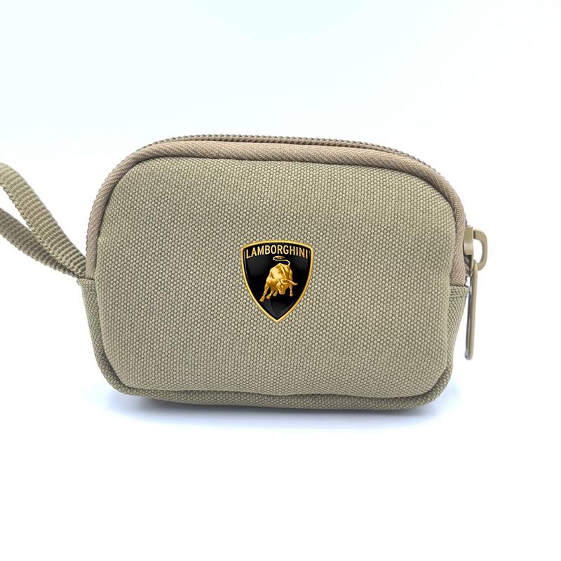 

High Quality Car Logo Portable Storage Bag Key Handbag Wallets For Lamborghini LP570 LP610 Urus LP700 LP770 Gallardo Aventador