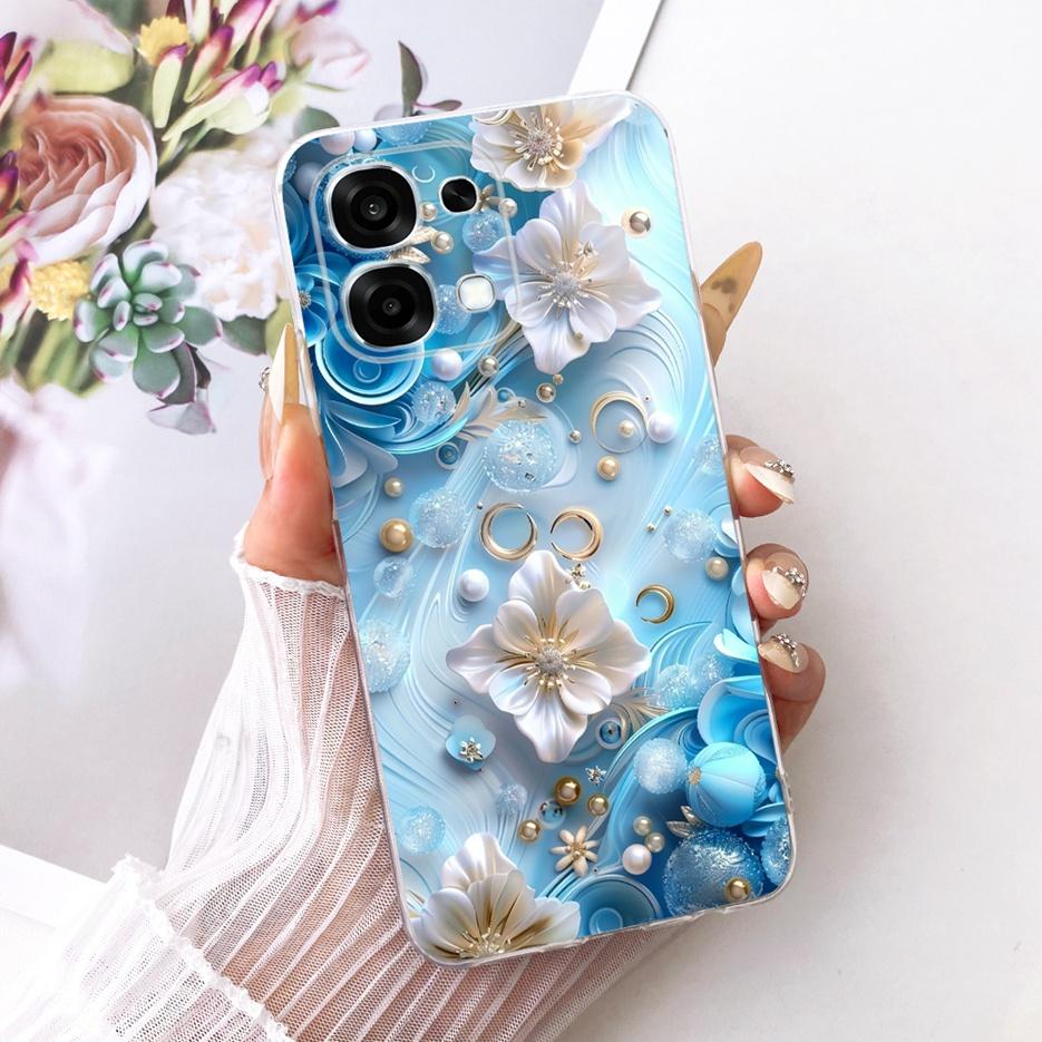 For Oppo A6 Pro 5G Case CPH2781 Cute Lion Tiger Dragon Luxury Painted Cover Soft Slim Phone Case For Oppo A6 Pro A6Pro 4G Fundas