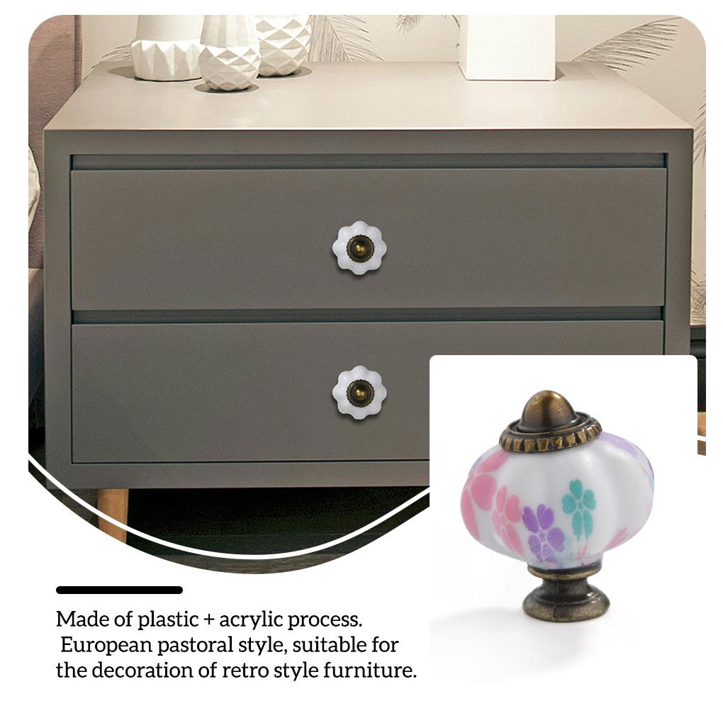 Gałka do drzwi Vintage Szafka na buty Komoda Uchwyt do szuflady Część mebla do sypialni łazienki Dekoracja gospodarstwa domowego w stylu farmhouse