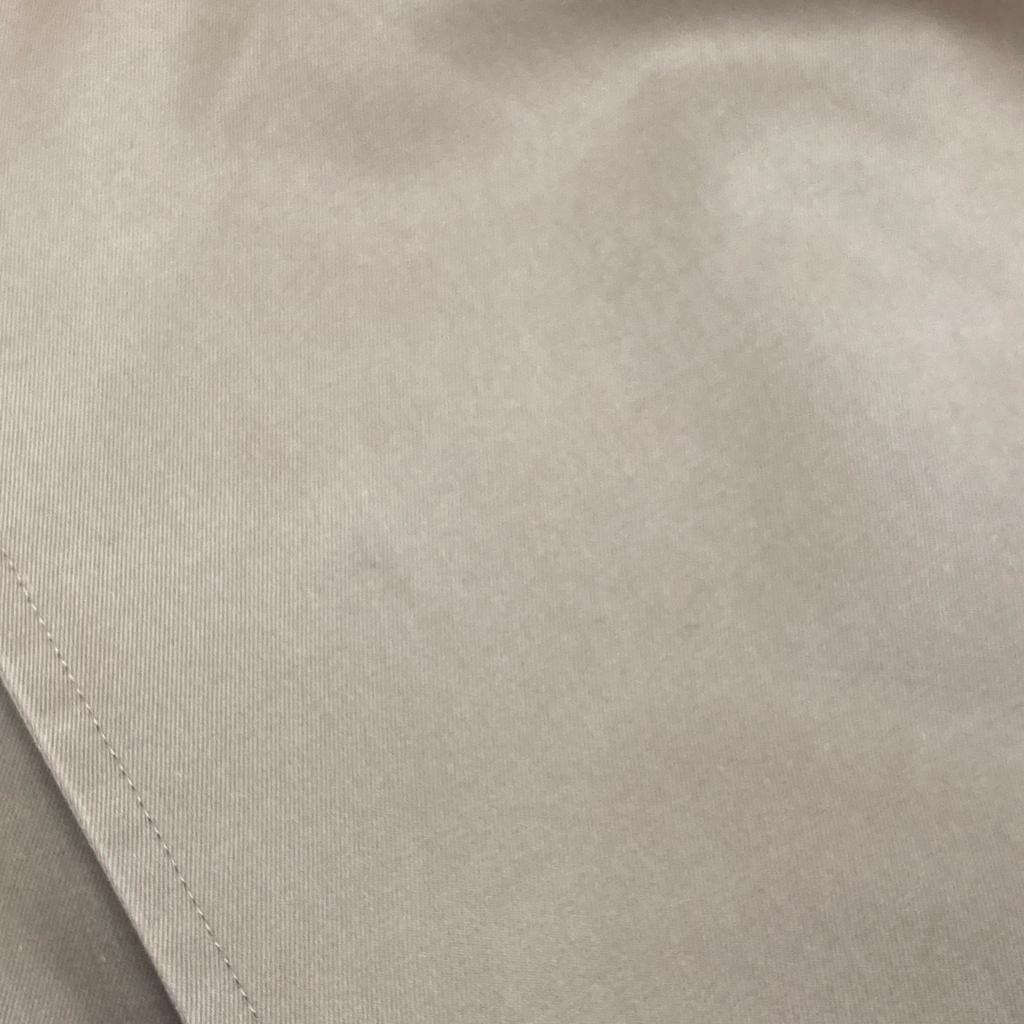 HYKE 151-170542 Beige collarless trench coat with liner coat 3 beigeUsed