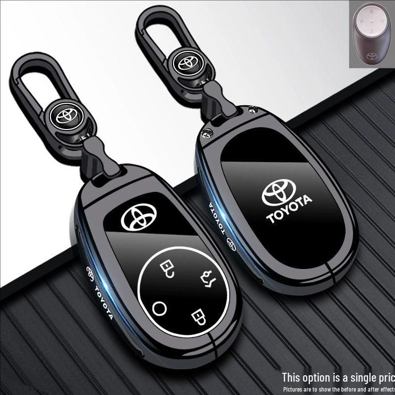 Toyota Platinum Zhi 3X Key Case for 2025 Model – Car Key Bag with Buckle Shell