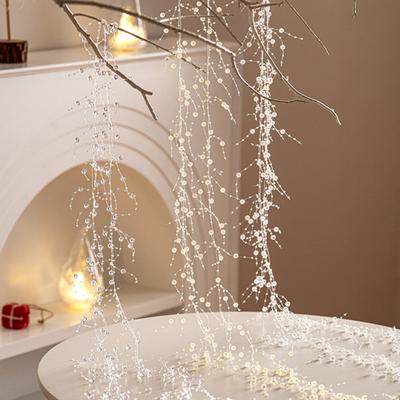 Christmas Tree Pendant DIY Hanging Ornament Festive Atmosphere Bead Strings for Xmas Tree Decoration Party Decor