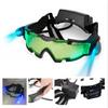 Adjustable LED Night Vision Goggles Windproof Motorcycle Motorbike Racing Glasses Eyewear With Flip-out Light Dropshipping Hot