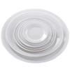 Pure White Ceramic Dinner Plates